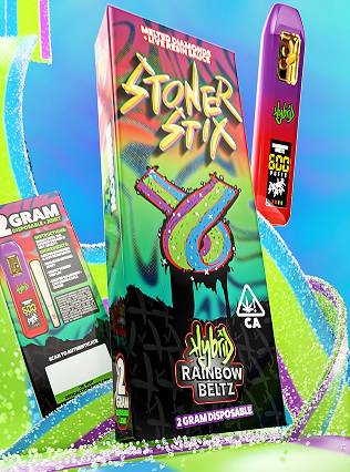 Stoner Stix Rainbow Belts